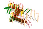 Детский игровой комплекс «Леопард», эскиз