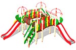 Детский игровой комплекс «Медовый барсук» эскиз 1
