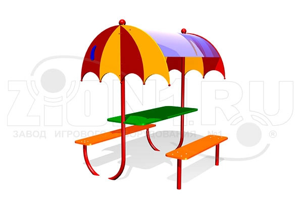 Детский столик с навесом «Зонтик» превью