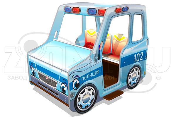 Игровой макет «Машина Полиции», превью