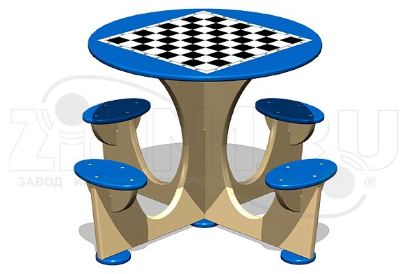 Стол шахматный М4 (детский), превью