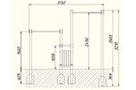 Схема монтажа 1 спортивного комплекса «СГК-40», превью