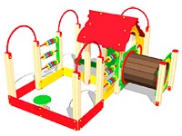 120)Детский игровой комплекс «Карликовый лемур»