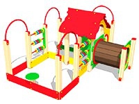 120)Детский игровой комплекс «Карликовый лемур»