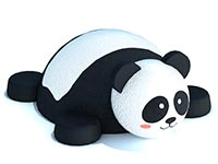 3438)Объемная фигура из резиновой крошки Панда