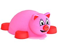 3428)Объемная 3D фигура из резиновой крошки Свинка