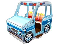 3657)Игровой макет «Машина Полиции»