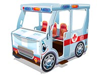 3659)Игровой макет «Машина Скорая помощь»