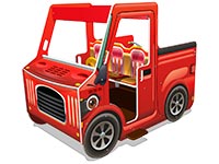 3665)Игровой макет «Машинка Пикап»