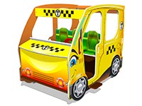 3666)Игровой макет «Машинка Такси»