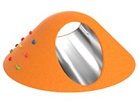 3787)Резиновая 3D фигура «Холм с тоннелем»