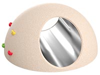 3785)Резиновая фигура «Полусфера с тоннелем»
