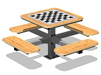 3557)Стол шахматный М2