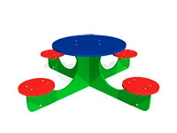 3293)Детский столик «Крестик»