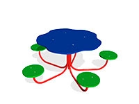 2345)Детский столик «Семицветик»