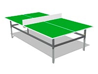 201)Теннисный стол М2