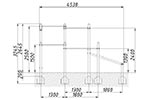Схема 2 монтажа воркаут-комплекса ВА094, превью